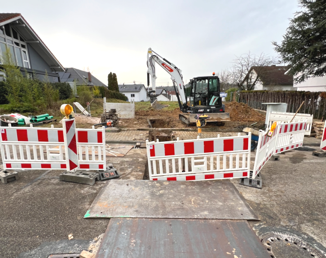 Neubau B�hmerwaldstra�e Karlsruhe Gr�nwettersbach